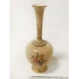 EARLY ROYAL WORCESTER VASE -23CMS