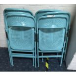 LO GREEN FOLDING CHAIRS