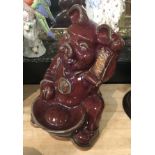 CHINESE CEREMIC MONEY PIG FIGURE - 36CMS (H)