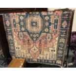 FINE NORTH WEST PERSIAN NAHAWAND RUG 205CM X 140CM