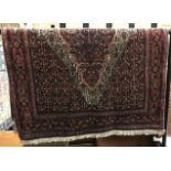 NORTH WEST PERSIAN SENNEH RUG 160CM X 120CM