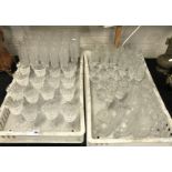LARGE COLLECTION OF CRYSTAL GLASS INC: ST LOUIS