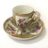 MEISSEN CUP & SAUCER