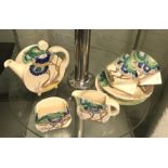 CLARICE CLIFF BIZZARE TEA SET