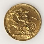 1909 FULL SOVEREIGN