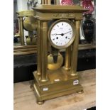 DROUOL FRENCH MANTLE CLOCK - 48CMS (H)
