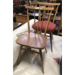 2 ELM CHAIRS POSSIBLY ERCOL