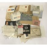 POSTAL HISTORY, SELECTION OF VARIOUS STAMPS INCL. RED PENNIES