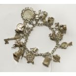 SILVER CHARM BRACELET