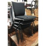 4 HAWORTH CHAIRS