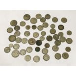 COLLECTION OF PRE-1947 SILVER COINS