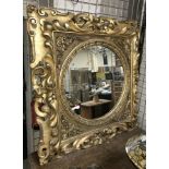 PICTURE FRAME STARTED LIFE AT 17THC FLORENTINE FRAME WITH AN OVAL INSET, THIS WAS REMOVED & FRAME