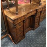 WALNUT VICTORIAN CHEST WITH DOOR