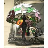 LARGE TIFFANY STYLE TABLE LAMP 47CMS (H)