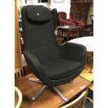 GREY SWIVEL CHAIR