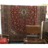 CENTRAL PERSIAN KASHAN CARPET 395 CM X 300CM