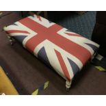 UNION JACK FOOTSTOOL 4 X 2FT