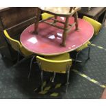 AMERICAN DINER TABLE & CHAIRS