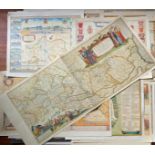 SELECTION OF FACSIMILE ANTIQUE MAPS