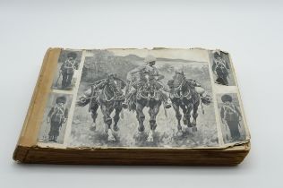 MILITARY RELATED SCRAPBOOK