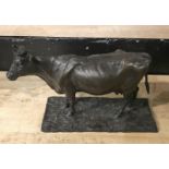 BRONZE COW 17CM (H)