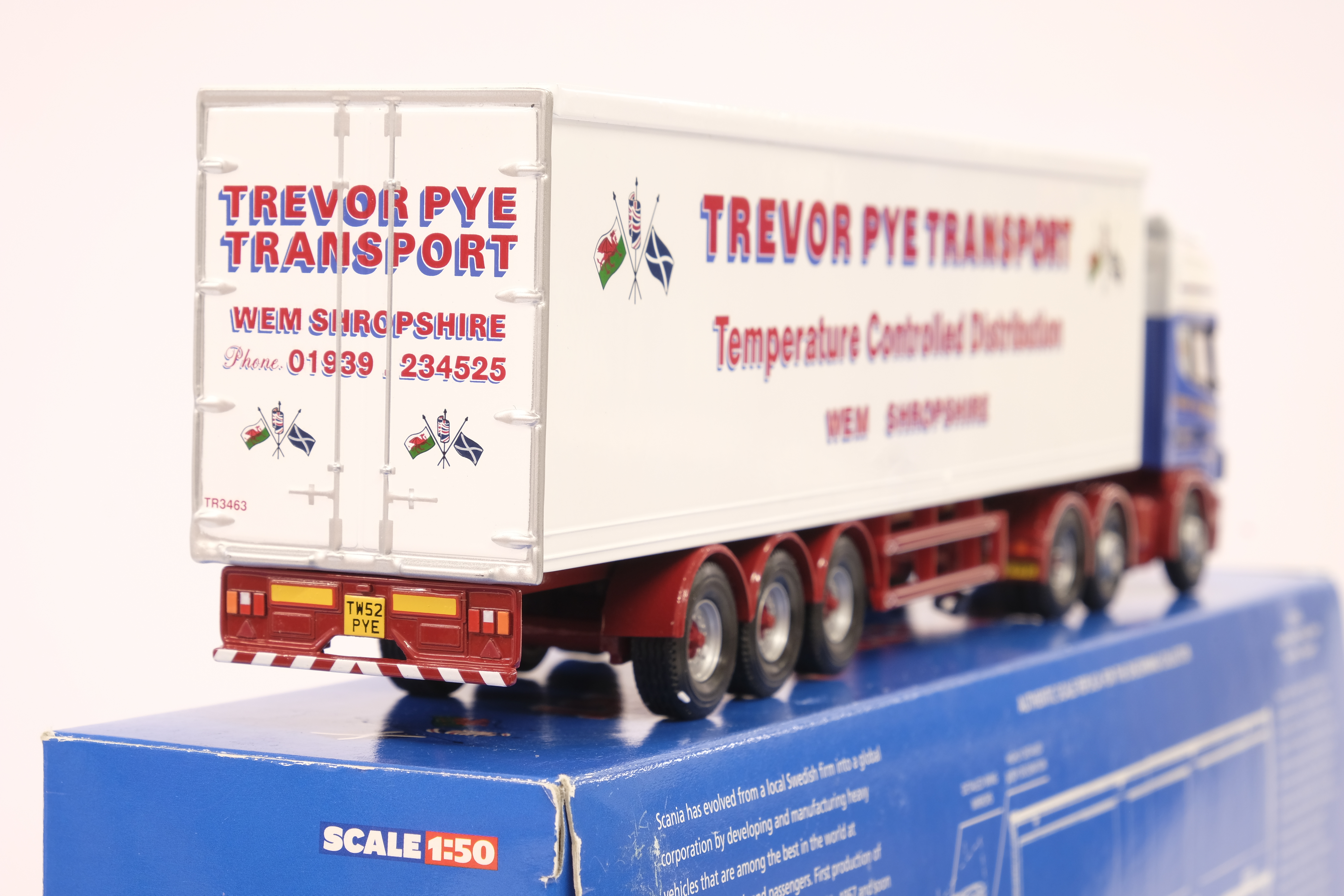 Corgi Scania Topline Fridge Trailer - Trevor Pye Transport - Image 5 of 5