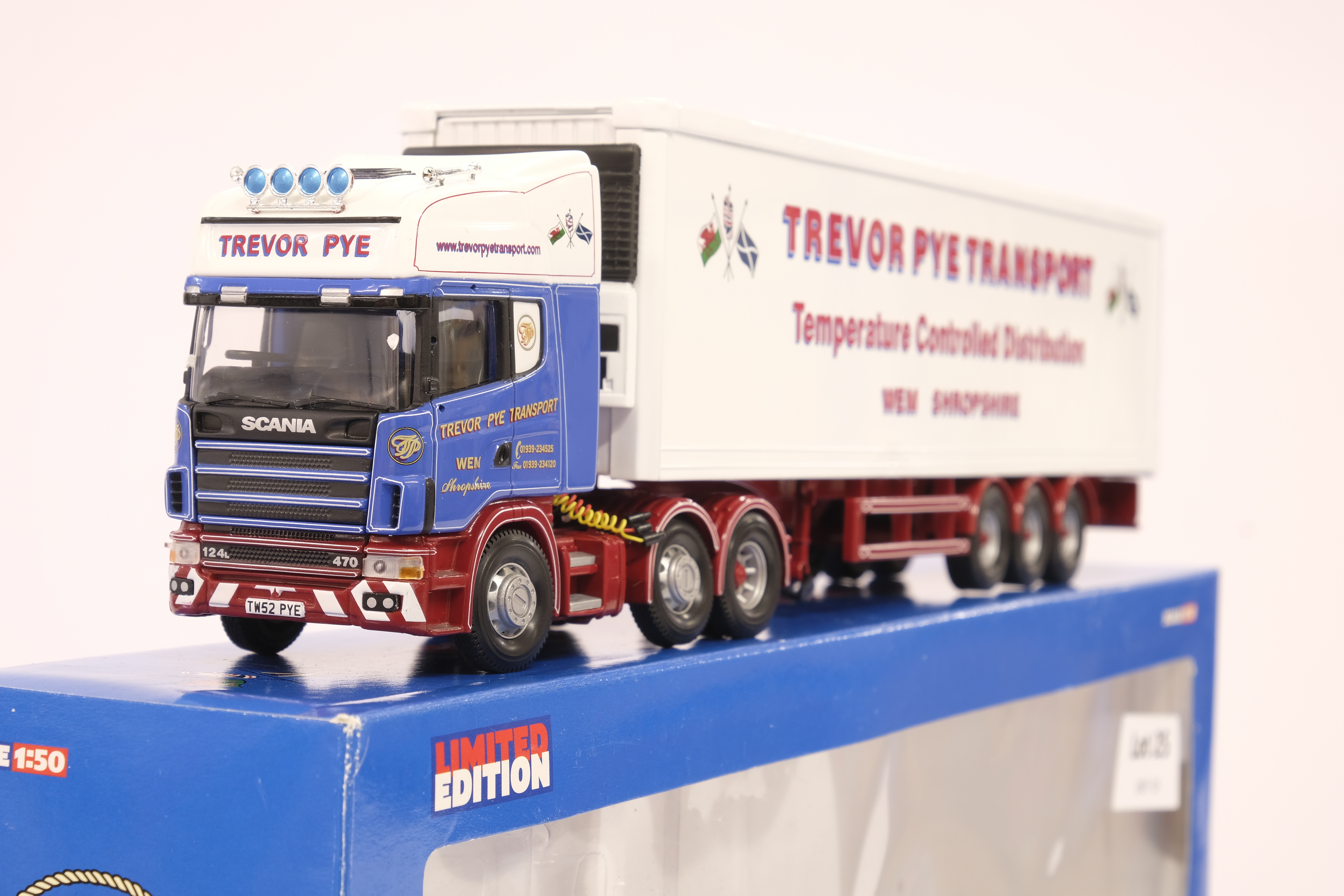 Corgi Scania Topline Fridge Trailer - Trevor Pye Transport - Image 4 of 5