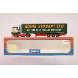 Tekno Mercedes-Benz L with 3 axle Curtainside trailer - Eddie Stobart