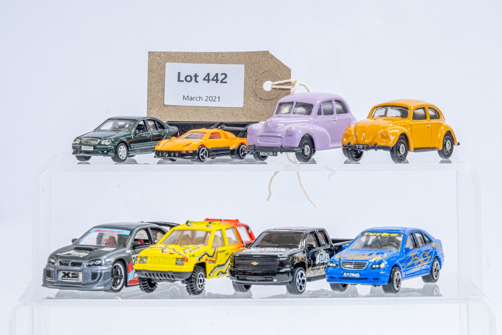 8 Assorted Unboxed Models