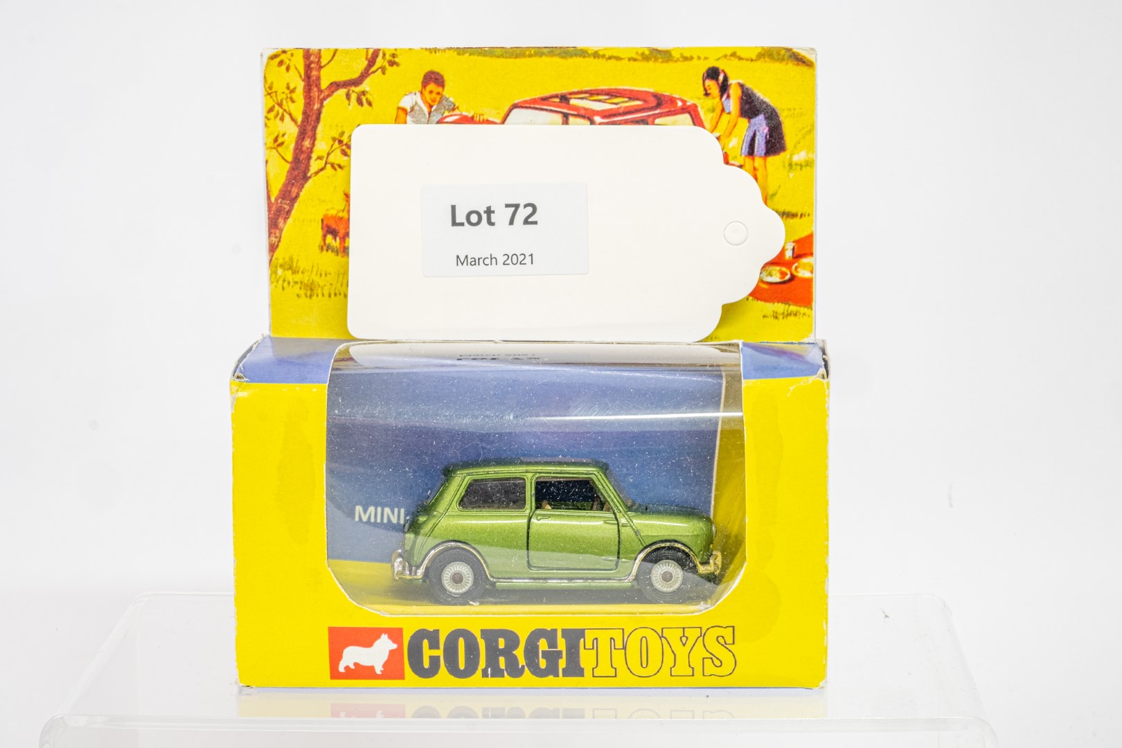 Corgi Mini Cooper 'Magnifique' - Reproduction Box