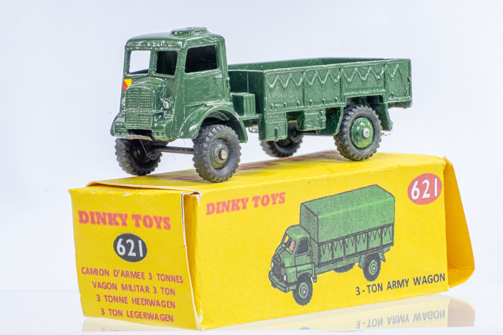 Dinky 3 Ton Army Wagon - Reproduction Box - Image 2 of 7