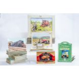 Assortment of 19 10x8 Mounted Photos, 282 Post Cards, 17 Cards, 12 Fridge Magnets, 3 1991 Matchbox B