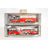 Boley 2 x Assorted Boxed Fire Truck Models