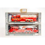 Boley 2 x Assorted Boxed Fire Truck Models