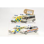 4 x Assorted Unboxed Police Vehicles