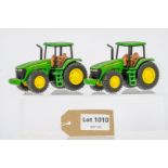 2 Loose John Deere Tractor Models -