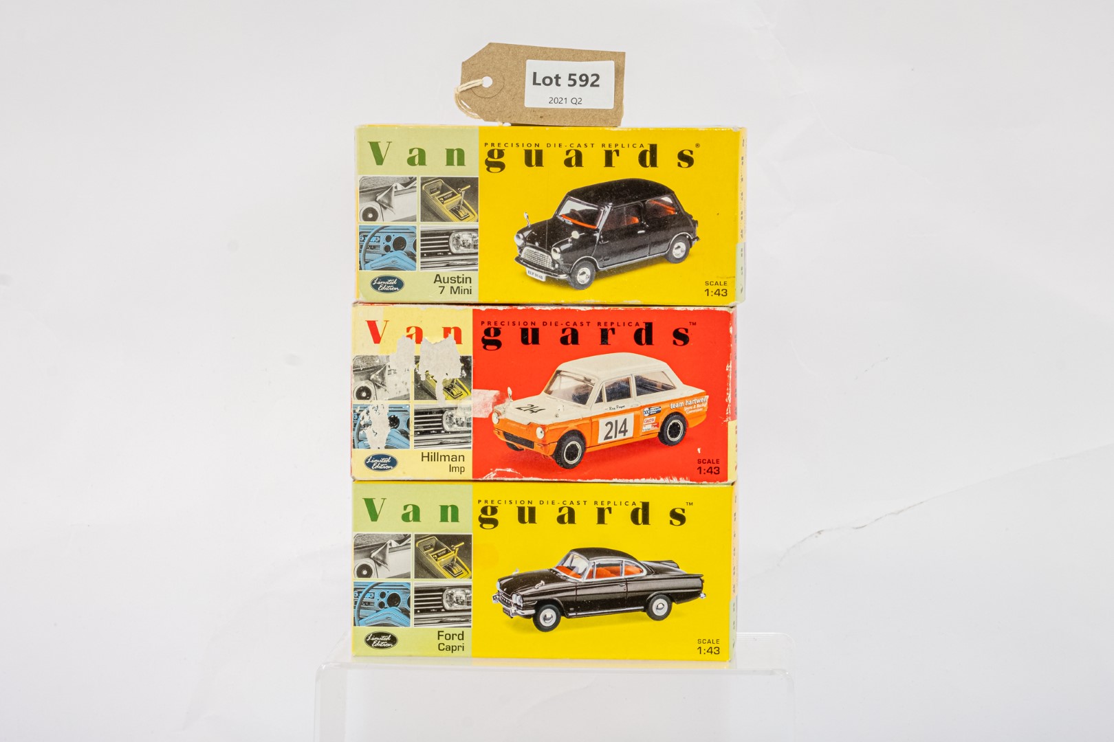 Vanguards Hillman IMP - Team Hartwell / Austin Mini / Ford Capri -