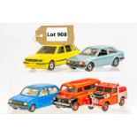 Corgi 5 Assorted Loose Car Models