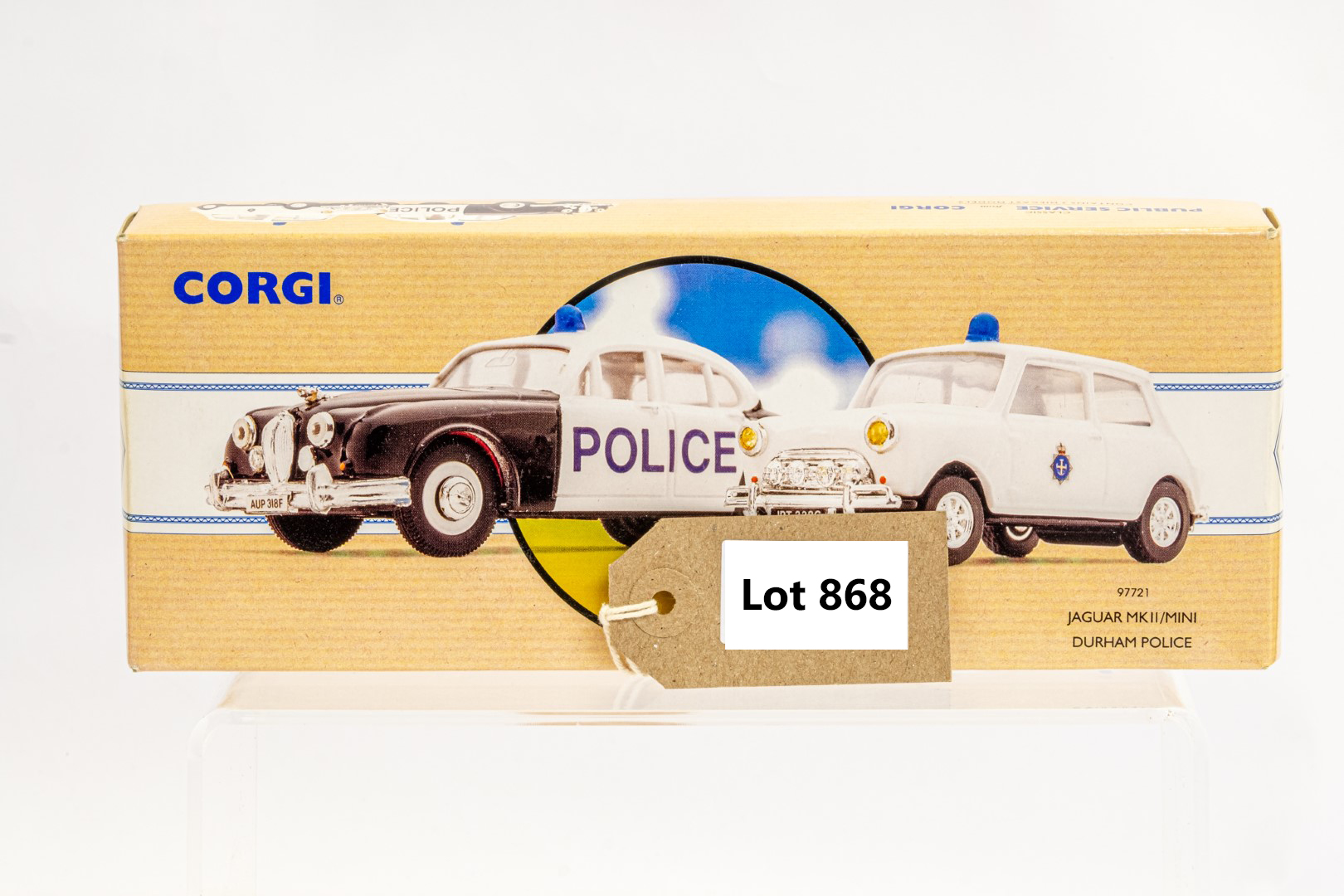 Corgi Jaguar MKII & Mini - Durham Police