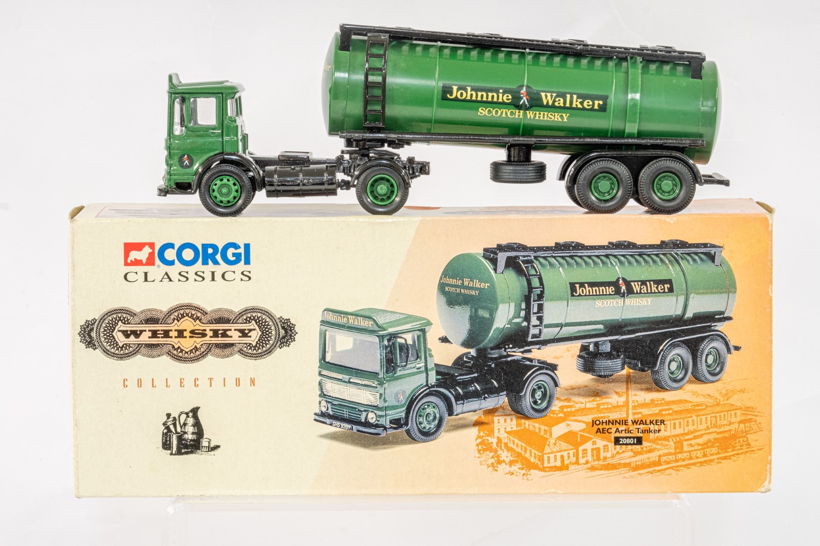 Corgi AEC Artic Tanker - Johnnie Walker -