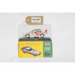 Atlas & Minichamps Mitsubishi Lancer Evo III & Jaguar E-Type -