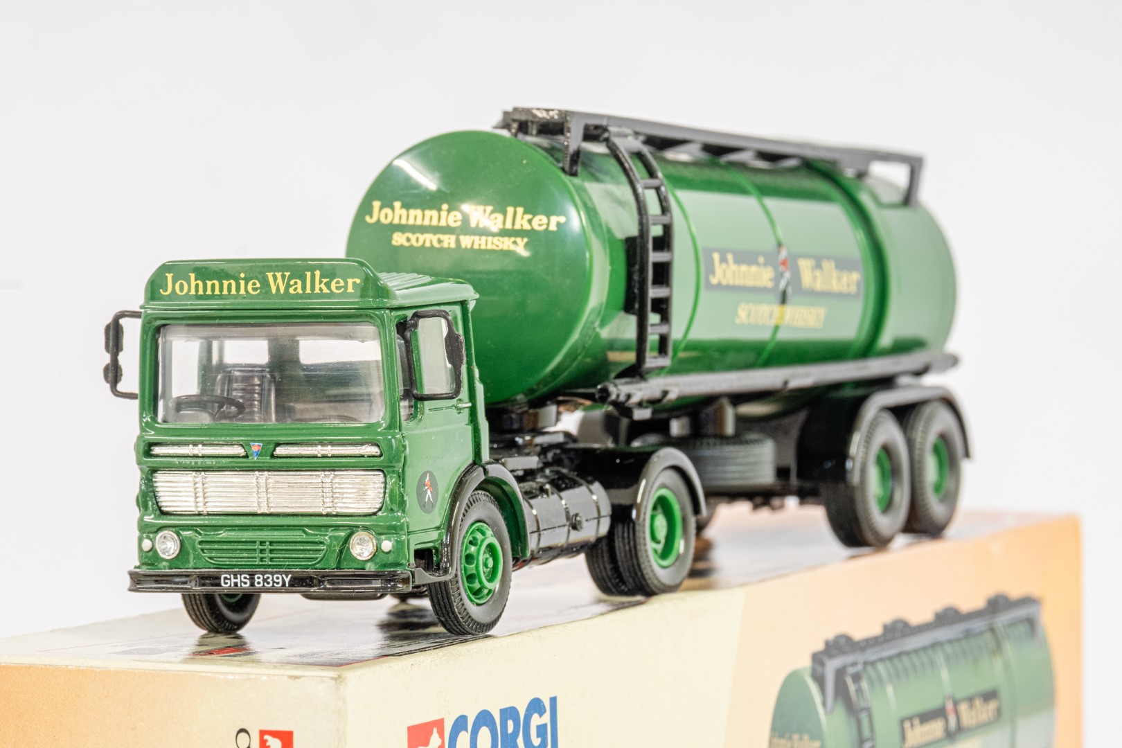 Corgi AEC Artic Tanker - Johnnie Walker - - Image 2 of 2