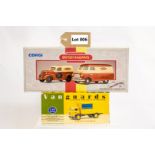 Corgi & Vanguard Karrier Boxback - Rail Express Parcels / Ford Popular Van & Bedford CA Van - Britis