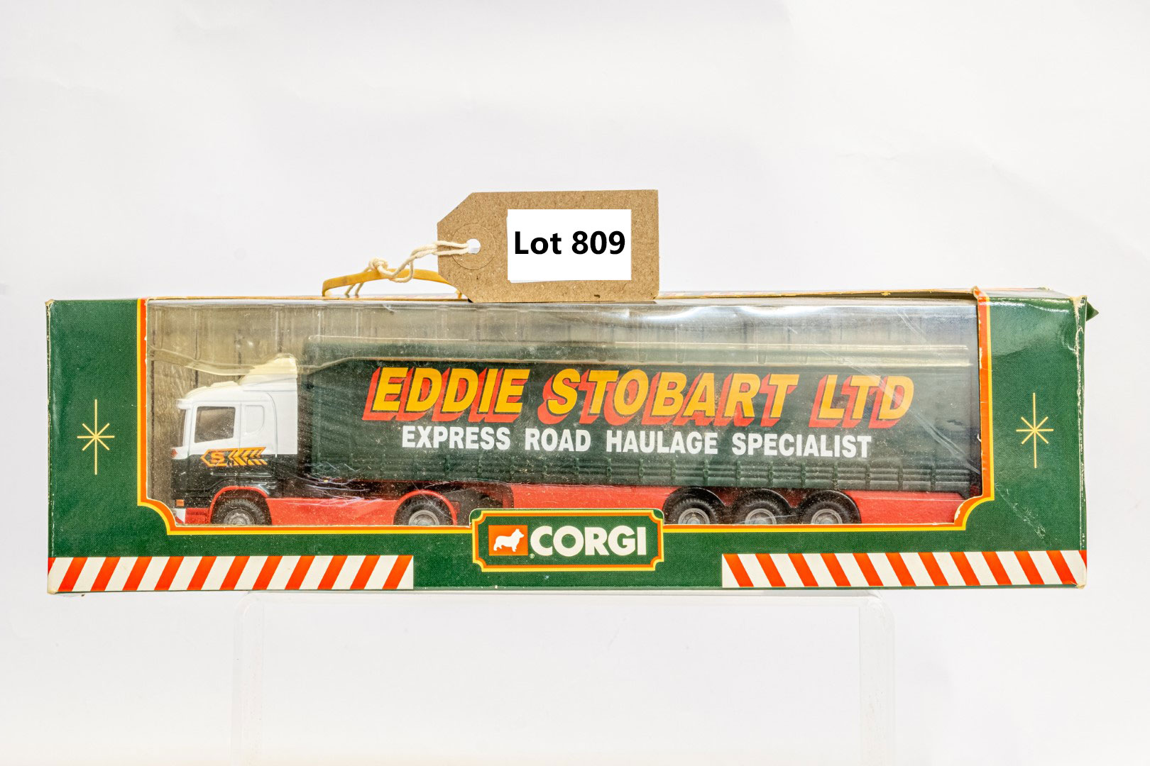 Corgi Scania Curtainsider Trailer - Eddie Stobart
