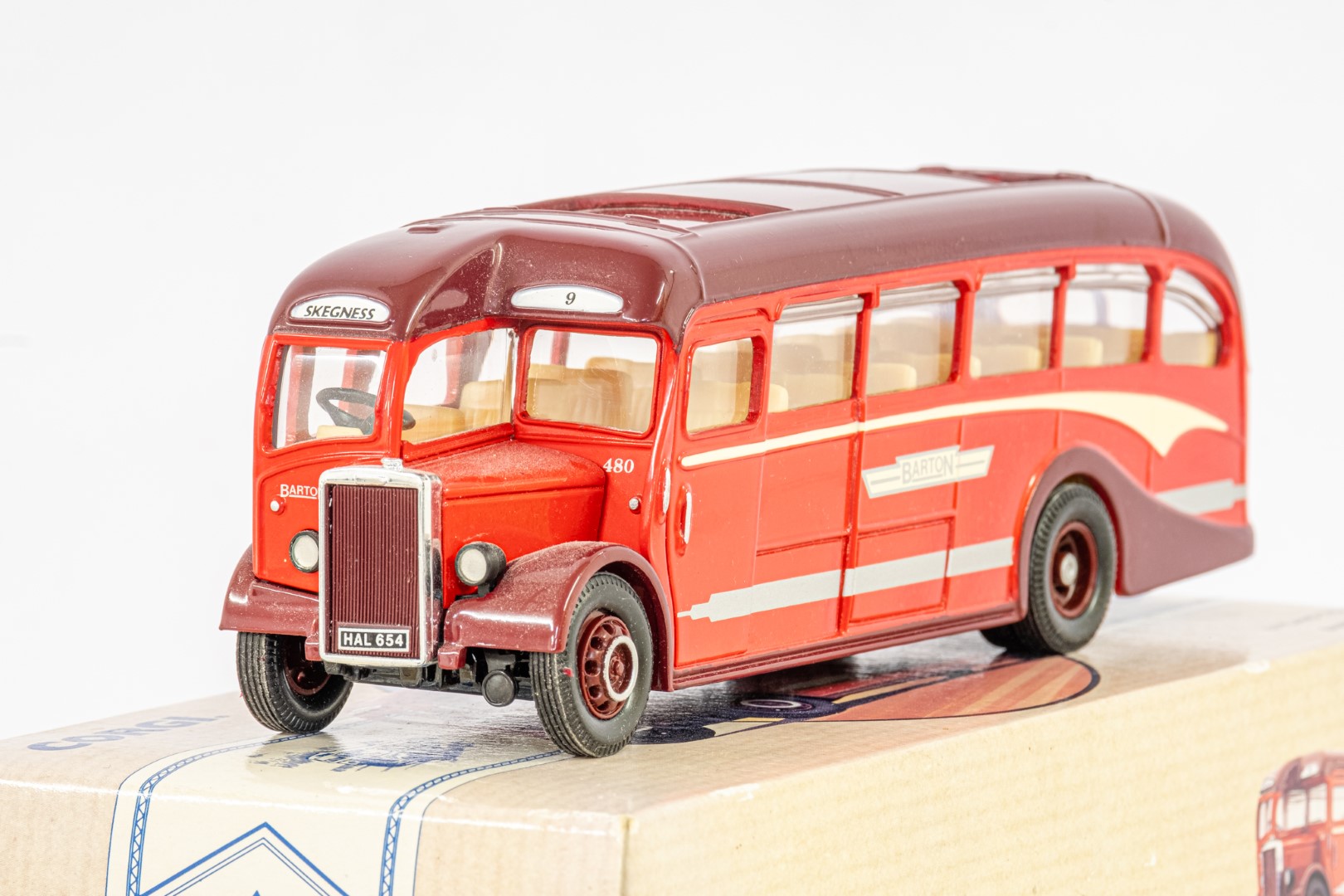 Corgi Leyland Tiger - Bartons / Sunbeam W Utility Trolleybus - Maidstone Corporation - - Image 6 of 7