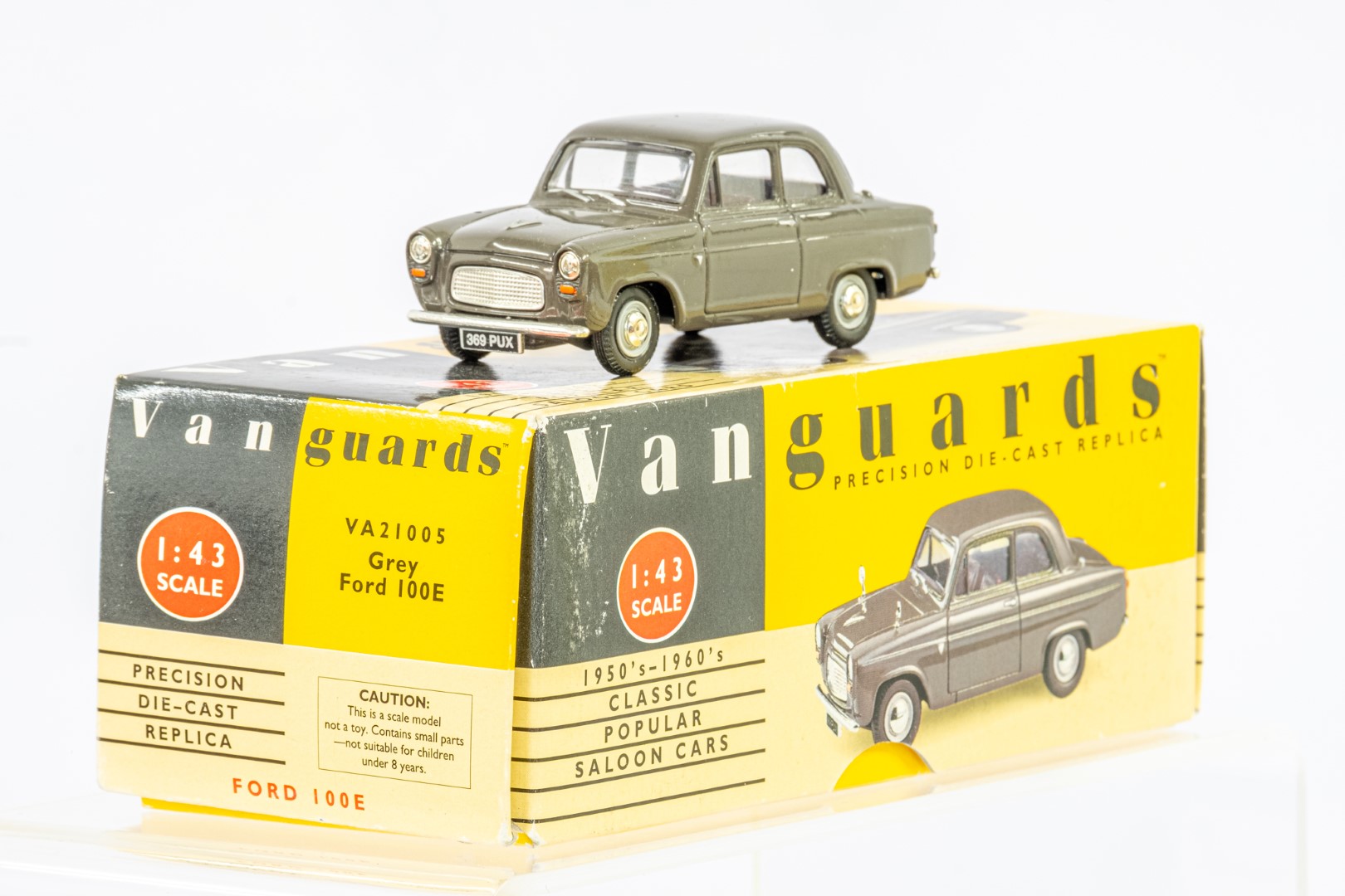 Vanguards Ford Anglia Van - London Transport / Ford 100E - Grey - Image 3 of 7