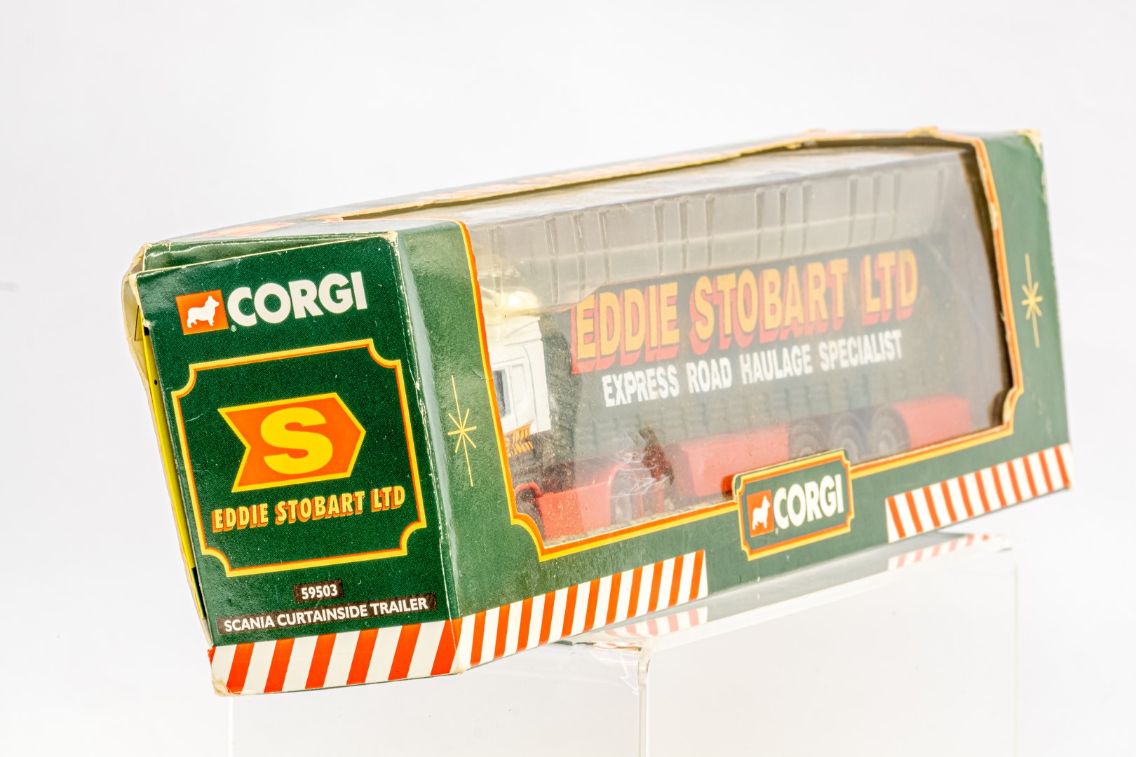 Corgi Scania Curtainsider Trailer - Eddie Stobart - Image 2 of 4
