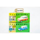 Vanguards Ford 300E Thames Van - Brylcream / Ford Anglia Van - Stratford Blue