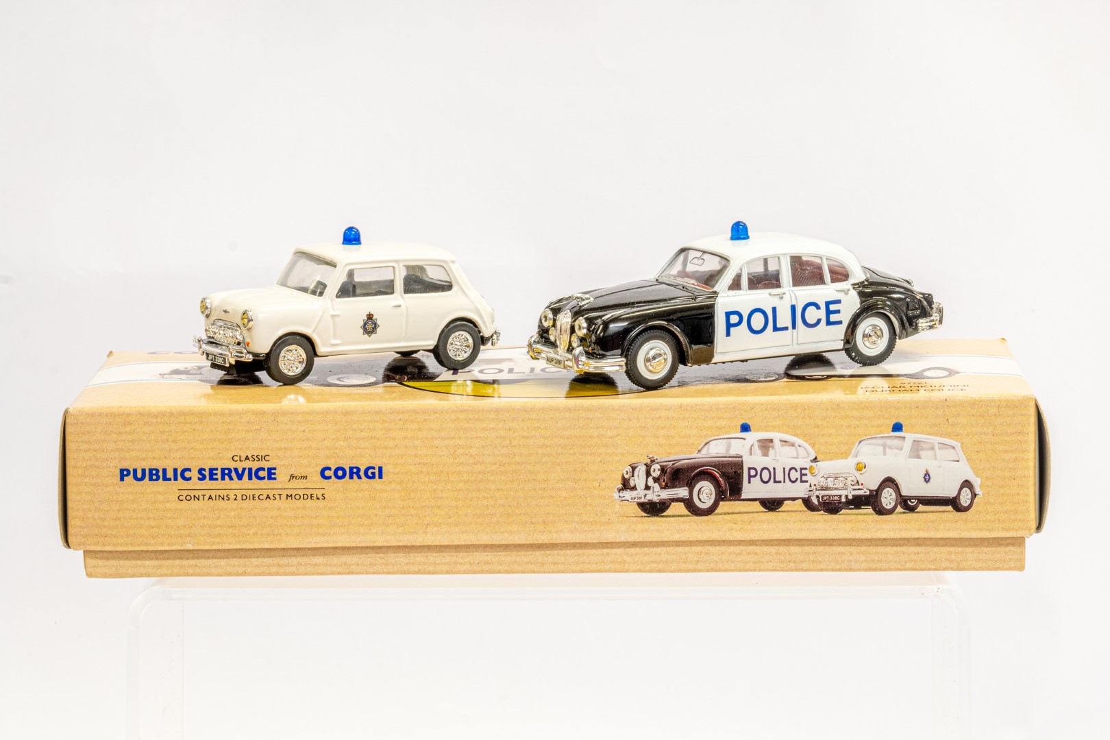 Corgi Jaguar MKII & Mini - Durham Police - Image 2 of 12