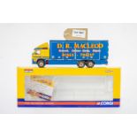 Corgi Volvo FM Box Lorry D R MacLeod -